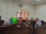 Persidangan Pengetap Solar Bersubsidi di Pengadilan Negeri (PN) Balikpapan setelah kedapatan menimbun 1.000 liter solar subsidi, Pada Senin (24/2/2025). Foto; BorneoFlash/Agung Putra