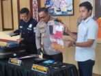 Polresta Balikpapan Gelar konferensi pers Pengungkapan jaringan peredaran narkotika di Kota Minyak, Pada Rabu (12/2/2025). Foto: BorneoFlash/Agung Putra