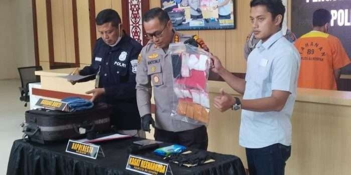 Satresnarkoba Polresta Balikpapan Tangkap Kurir Sabu 201 Gram, Terancam Hukuman Mati