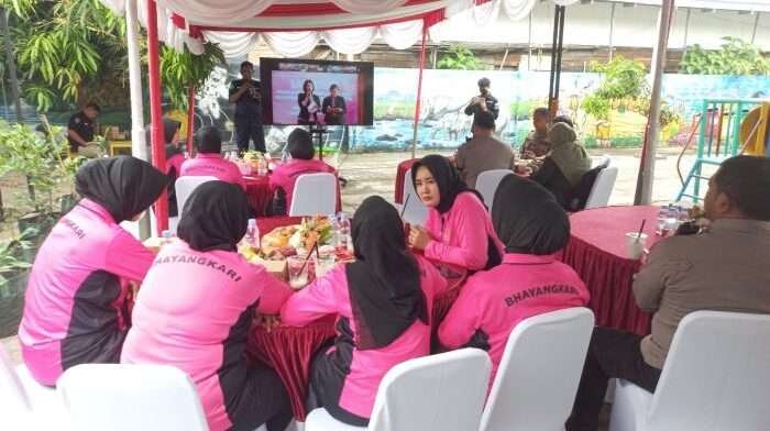 Polresta Balikpapan Luncurkan program Pekarangan Pangan Lestari (P2L), pada Senin (24/2/2025). Foto: HO/Humas Polresta Balikpapan