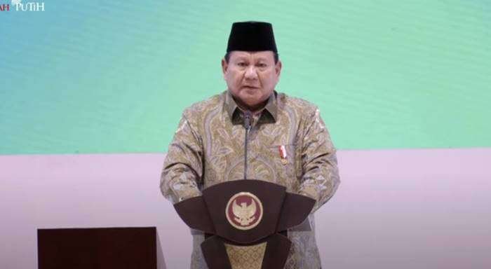 Presiden Prabowo Subianto menegaskan bakal menyingkirkan jajarannya yang tidak benar-benar bekerja untuk rakyat. (Sekretariat Presiden)