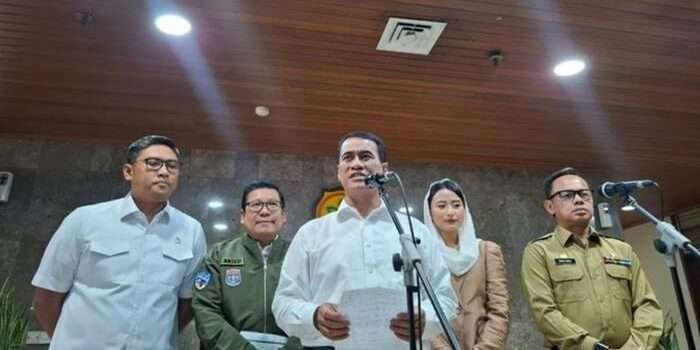 Kepala Badan Pangan, Arief Prasetyo (Jaket Hijau). Foto: Retno Ayuningrum