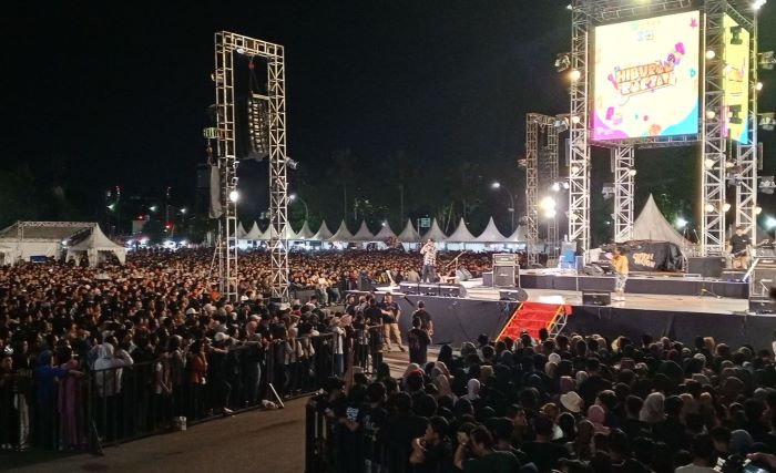 Warga Balikpapan Antusias Saksikan Hiburan Rakyat di DOME