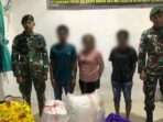 Satgas Pamtas Yonarmed 11 Kostrad Gagalkan Pengiriman CPMI Ilegal di Perbatasan RI-Malaysia Nomor A643, Desa Sekaduyan Taka, Kecamatan Seimanggaris, Kabupaten Nunukan, Kalimantan Utara, pada Rabu (29/01/2025). Foto: HO/Pendam VI/Mlw