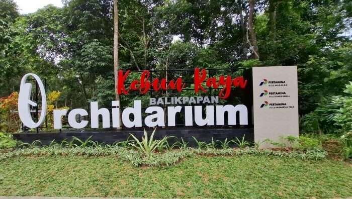 Taman Orchidarium Kebun Raya Balikpapan (KRB). Foto: BorneoFlash/Niken Sulastri