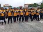 Tes Kesamaptaan Jasmani (Samjas) Semester Satu bagi seluruh personel Polri dan ASN di lapangan apel Mapolresta Balikpapan pada Jumat (07/02/2025) pagi. Foto: HO/Humas Polresta Balikpapan