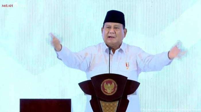 Presiden Prabowo Subianto.Foto: YouTube Sekretariat Presiden