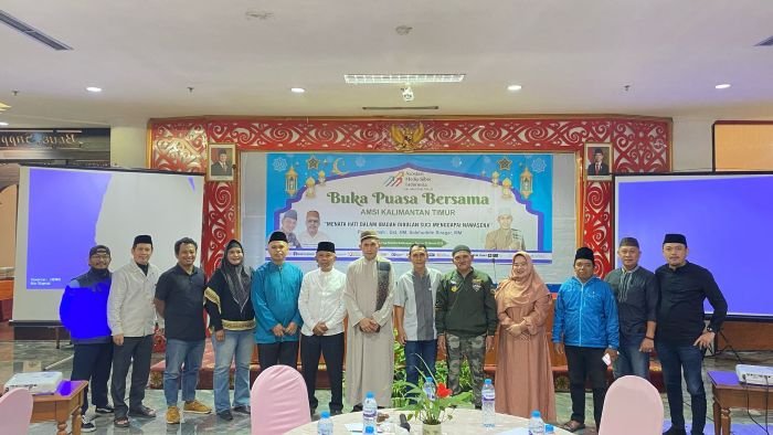 AMSI Kaltim Gelar kegiatan buka Puasa Bersama di Hotel Grand Tiga Mustika, pada hari Selasa (25/3/2025). Foto: BorneoFlash/Niken Sulastri