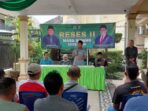 Anggota DPR RI Dapil Kaltim, Syafruddin melaksanakan Reses II Masa Sidang 2025-2026 di RT 51 Kelurahan Gunung Samarinda, Kecamatan Balikpapan Utara, pada Minggu (23/3/2025). Foto: BorneoFlash/Niken Sulastri