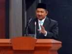 Bupati Penajam Paser Utara (PPU) Mudyat Noor bersama Wakil Bupati Abdul Waris Muin menghadiri rapat paripurna yang digelar oleh Dewan Perwakilan Rakyat Daerah (DPRD) PPU, Rabu (5/3/2025). Foto: HO/Dok. Humas PPU