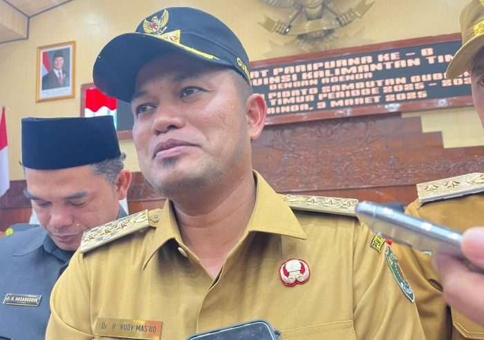 Gubernur Kalimantan Timur, Rudy Mas’ud. Foto: BorneoFlash/Nur Ainunnisa