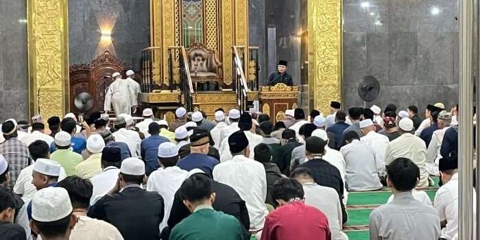 Gubernur Kaltim, Rudy Mas'ud dalam Safari Ramadan. Foto: BorneoFlash/Nur Ainunnisa