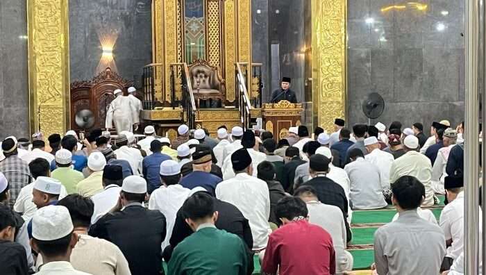 Gubernur Kaltim, Rudy Mas'ud dalam Safari Ramadan. Foto: BorneoFlash/Nur Ainunnisa