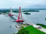 Jalan Tol IKN dan Jembatan Pulau Balang siap digunakan sebagai jalur alternatif arus mudik. Foto: HO/Humas Otorita IKN
