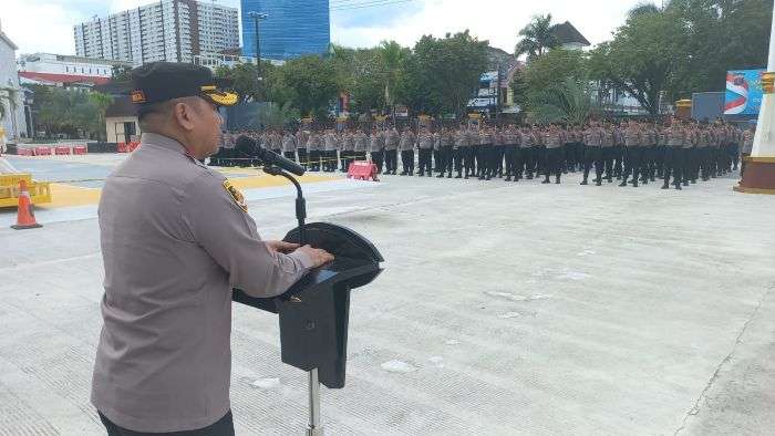 Kapolresta Balikpapan Pimpin Apel Perdana Ramadan, Tekankan Pengamanan dan Pelayanan Masyarakat 