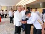 Kepala Otorita Ibu Kota Nusantara (IKN), Basuki Hadimuljono, saat melantik sejumlah pejabat di lingkungan Otorita IKN pada Rabu (19/03/25). Foto: HO/Humas Otorita IKN