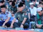 Kodam VI/Mulawarman menggelar acara Peringatan Nuzulul Quran 1446 H/2025 M, secara serentak melalui tatap muka dan video conference, Selasa (18/03/2025). Foto: HO/Pendam VI/Mlw