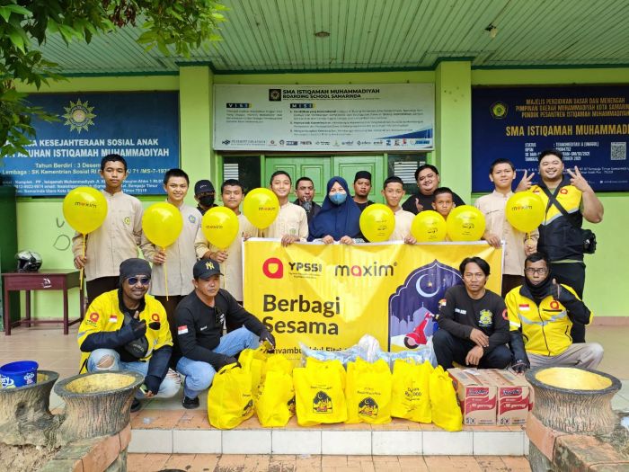 Kampanye Ramadan YPSSI 2025: Maxim Santuni Anak Yatim Piatu dengan Sembako Di Panti Asuhan Istiqamah Samarinda