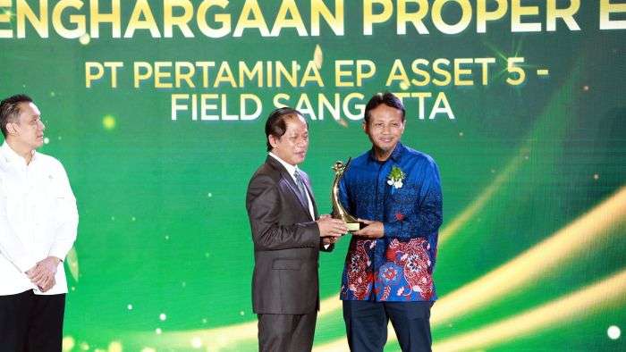 PEP Sangatta Field berhasil meraih penghargaan PROPER Emas dari KLHK atas kinerja yang sangat baik dalam Program Pengembangan Tani Hutan Kelulut. Foto: HO/PT PEP Sangatta Field