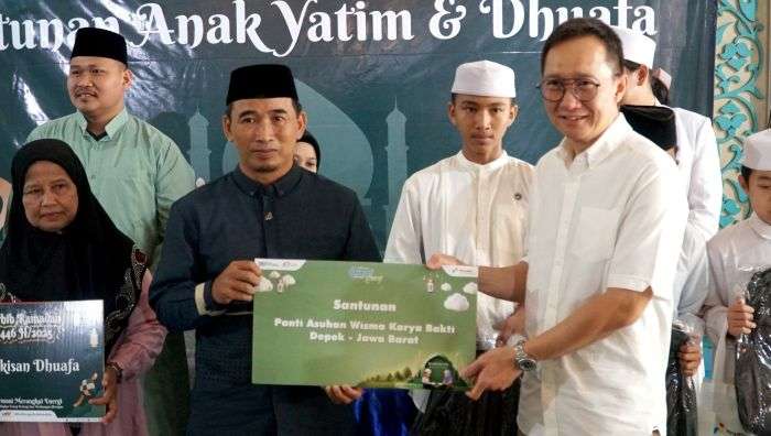PT Pertamina Hulu Indonesia (PHI) bersama anak perusahaan dan afiliasinya menggelar Kegiatan Doa Bersama & Santunan Anak Yatim dan Dhuafa. Foto: HO/PHI