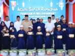 Pangdam VI/Mulawarman, Mayjen TNI Rudy Rachmat Nugraha, S.I.P., M.Sc., melaksanakan Safari Ramadan 1446 H bersama Prajurit Deninteldam Serta Penyerahan tali asih dan bingkisan kepada anak-anak Panti Asuhan Tawaqal Klandasan Ulu di Mako Deninteldam VI/Mulawarman, Balikpapan, Selasa (11/03/2025). Foto: HO/Pendam VI/Mlw