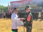 Pelaksanaan TNI Manunggal Membangun Desa (TMMD) ke 123 Resmi dibuka, dengan menggelar upacara pembukaan TMMD di Lapangan Gang Mufakat Teritip, Kelurahan Teritip, Kecamatan Balikpapan Timur, pada hari Rabu (19/2/2025). Foto: BorneoFlash/IST
