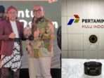 Penghargaan Gold dalam subkategori Community Based Development diberikan kepada PT Pertamina Hulu Indonesia atas inisiatif Beasiswa Sobat Bumi Kalimantan (BSBK). Foto: HO/PHI