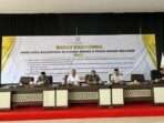 Rapat Paripurna DPRD Balikpapan, di Lantai 8 Gedung Parkir Klandasan, pada Kamis (13/3/2025). Foto: BorneoFlash/Ardian