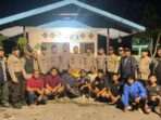 Sat Binmas Polresta Balikpapan menggelar kegiatan kunjungan ke sejumlah pos keamanan lingkungan (Satkamling) di wilayah hukum Polresta Balikpapan. Foto: HO/Humas Polresta Balikpapan