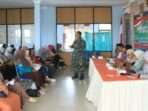 Satuan Tugas TMMD ke 123 Kodim 0905/Balikpapan, kepada siswa siswi SMKN Balikpapan yang dilaksanakan di Ruang Rapat SMK Negeri 5 Balikpapan, pada hari Selasa (25/2/2025). Foto: BorneoFlash/IST