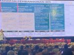 Staf Khusus Bidang Komunikasi Publik, Troy Pantouw, saat tampil mewakili Otorita IKN di MUNAS PGLII yang dihadiri oleh sekitar 500 peserta di Living Plaza, Balikpapan, pada Selasa (18/03/2025). Foto: IST/Humas Otorita IKN