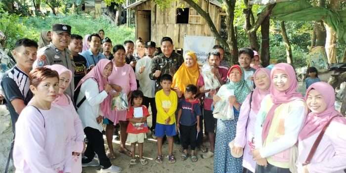 Tiga Pilar Kelurahan Graha Indah Kompak Jaga Kamtibmas, Gelar Bakti Sosial di Bulan Ramadhan