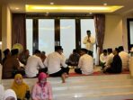 Wakil Wali Kota Balikpapan, H. Bagus Susetyo, mengadakan acara syukuran Ulang Tahun sekaligus buka puasa bersama dalam rangka menempati rumah jabatan barunya di Hill Residences Balikpapan, Kelurahan Gunung Samarinda Baru, Kecamatan Balikpapan Utara, pada Senin (24/3/2025). Foto: BorneoFlash/Niken Sulastri