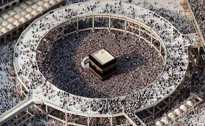 Waskita Karya ikut berkontribusi membantu renovasi Masjidil Haram.(DOK. Waskita Karya)