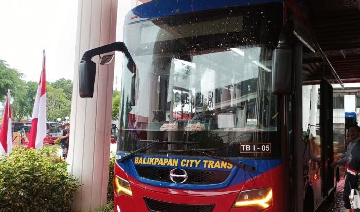 Armada Balikpapan City Trans (BCT). Foto: BorneoFlash/Niken Sulastri