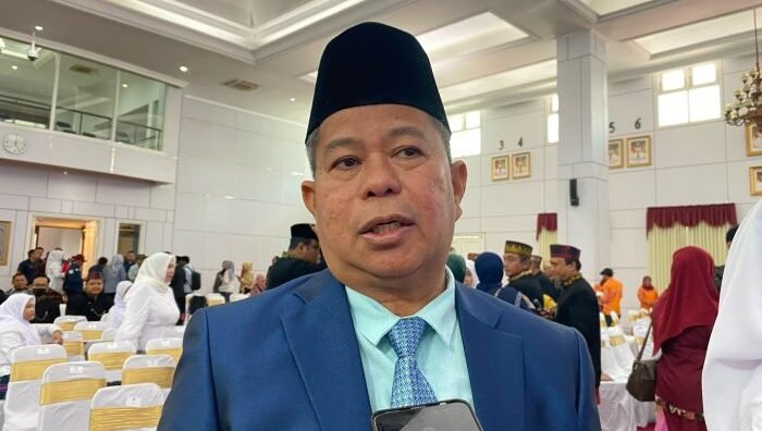 Asisten II Bidang Ekonomi dan Pembangunan Pemkot Samarinda, Marnabas Patiroy. Foto: BorneoFlash/Nur Ainunnisa