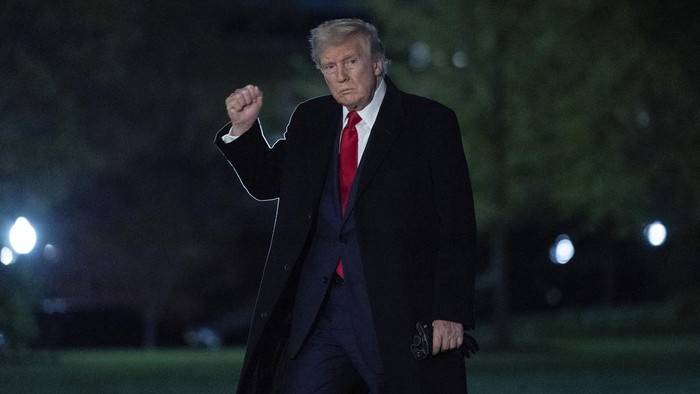 Presiden Amerika Serikat Donald Trump.Foto: AP/Jose Luis Magana