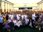 Foto Bersama Pimpinan DPR Bersama Dengan Serikat Pekerja Buruh Indonesia. Foto : HO