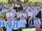 Foto bersama Gubernur dan Wakil Gubernur Kaltim saat launching GratisPol!. Foto: BorneoFlash/Nur Ainunnisa