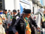 Ilustrasi jemaah haji.