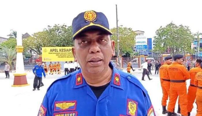 Kepala Badan Penanggulangan Bencana Daerah (BPBD) Kota Balikpapan, Usman Ali. Foto: BorneoFlash/Niken Sulastri