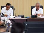 Kepala Otorita IKN Basuki Hadimuljono, menyampaikan terkait kepastian kelanjutan pembangunan IKN saat Forkopimda Provinsi Kaltim di Kantor Otorita IKN, pada Rabu (16/04/2025). Foto: HO/Humas Otorita IKN