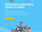 Laman resmin program Gratispoll diakses melalui link gratispol.kaltimprov.go.id