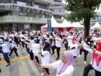 Otorita IKN bersama Pegadaian dan Bank Negara Indonesia (BNI) menyelenggarakan peluncuran program Nusantara Sehat yang berlangsung di Plaza Ceremony, Nusantara pada Minggu (27/04/2025). Foto: HO/Humas Otorita IKN