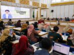 Peluncuran Aplikasi Sistem Informasi Laporan Terintegrasi atau Silat Pesut “E-Controlling”, pada Kamis (10/4/2025). Foto: HO/Setdakab PPU