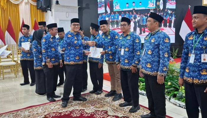Penutupan MTQ Korpri Balikpapan, di Auditorium Balai Kota Balikpapan, pada hari Sabtu (19/4/2025). Foto: BorneoFlash/Niken Sulastri