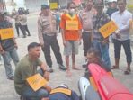 Rekonstruksi Kasus Penganiayaan Maut di Tempat Karaoke yang menewaskan seorang pria, Kamis (10/4/2025). Foto: BorneoFlash/Agung Putra