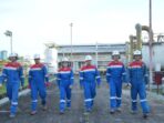 Sejumlah pekerja PT Pertamina EP (PEP) Sangasanga Field, PEP Sangatta Field, PEP Tanjung Field, serta PT Pertamina Hulu Sanga Sanga (PHSS), tetap bertugas selama masa cuti Hari Raya Idul Fitri. Foto: HO/PHI