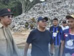 Wali Kota dan Wakil Walikota Samarinda saat tinjauan ke TPA Sambutan. Foto: BorneoFlash/IST