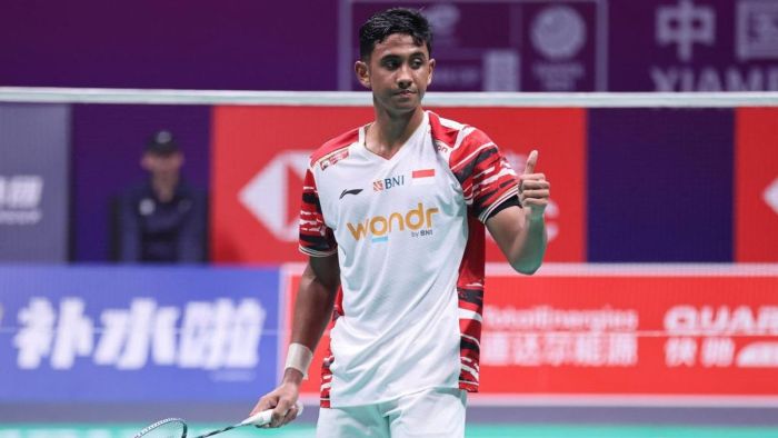 Alwi Farhan Alhasny Pemain Bulu Tangkis Indonesia. Foto. dok.PBSI